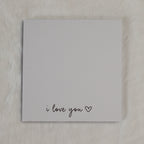 Mini-Notizen Ich liebe dich EN