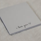 Mini-Notizen Ich liebe dich EN