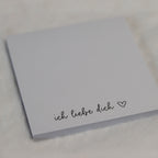 Mini-Notizen Ich liebe dich DE