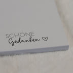 Mini-Notizen Schöne Gedanken 50 Blatt