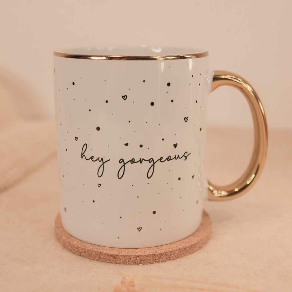 Gorgeous Tasse mit Goldrand