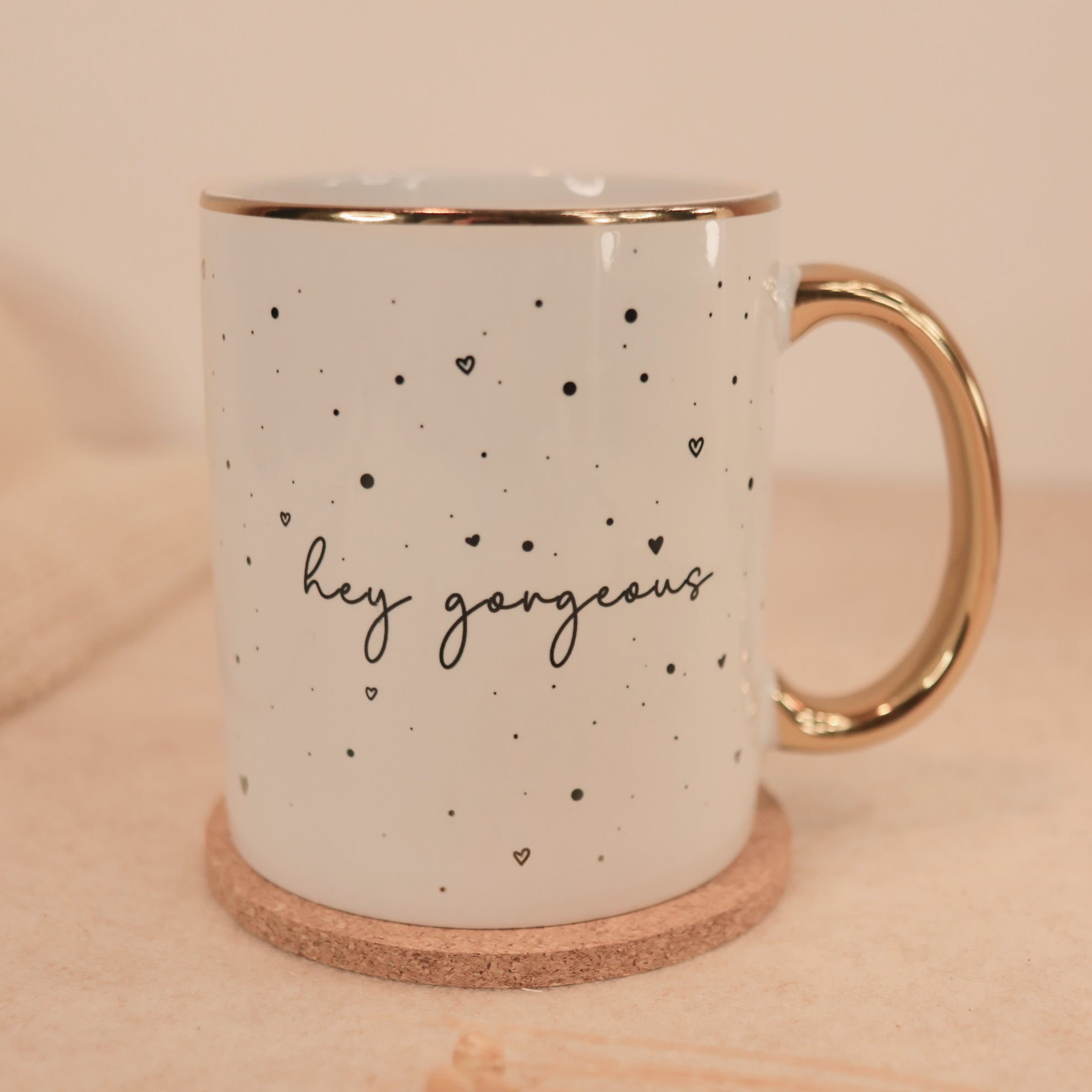 Gorgeous Tasse mit Goldrand