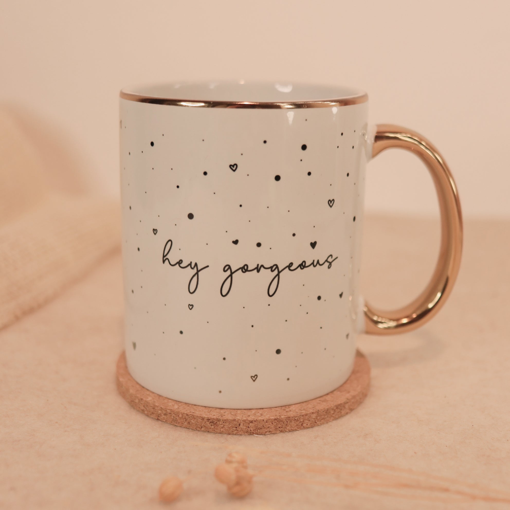 Gorgeous Tasse mit Goldrand