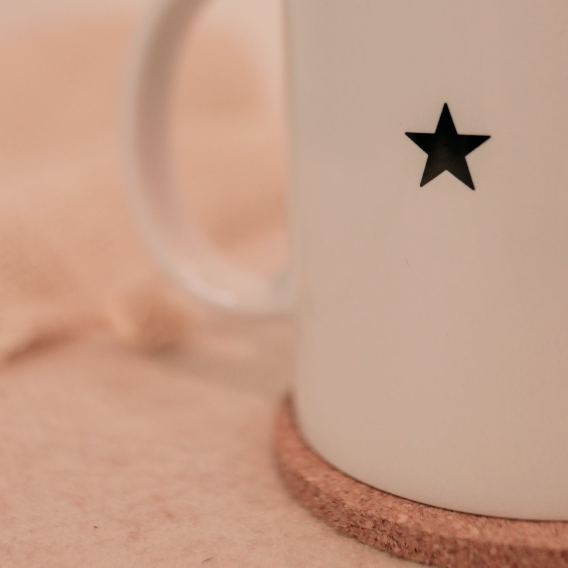 Rosa Herzen Tasse