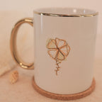 Golden Bloom Tasse