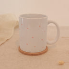 Rosa Herzen Tasse