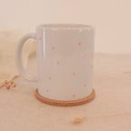 Rosa Herzen Tasse