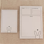 Notizblock A5 Hase Handgemacht