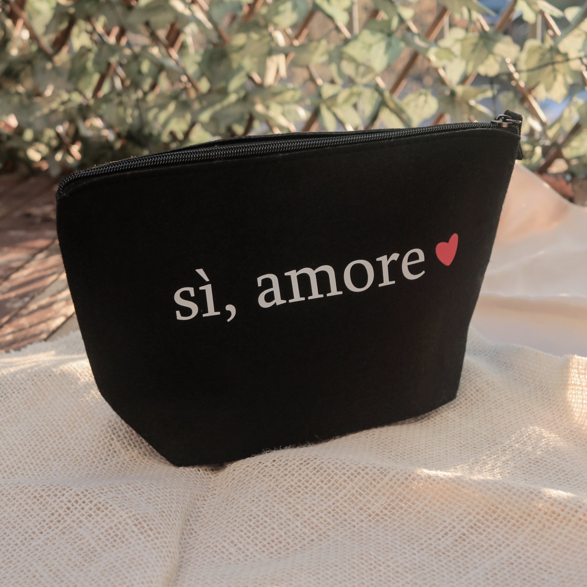 Sì Amore Tasche Schwarz