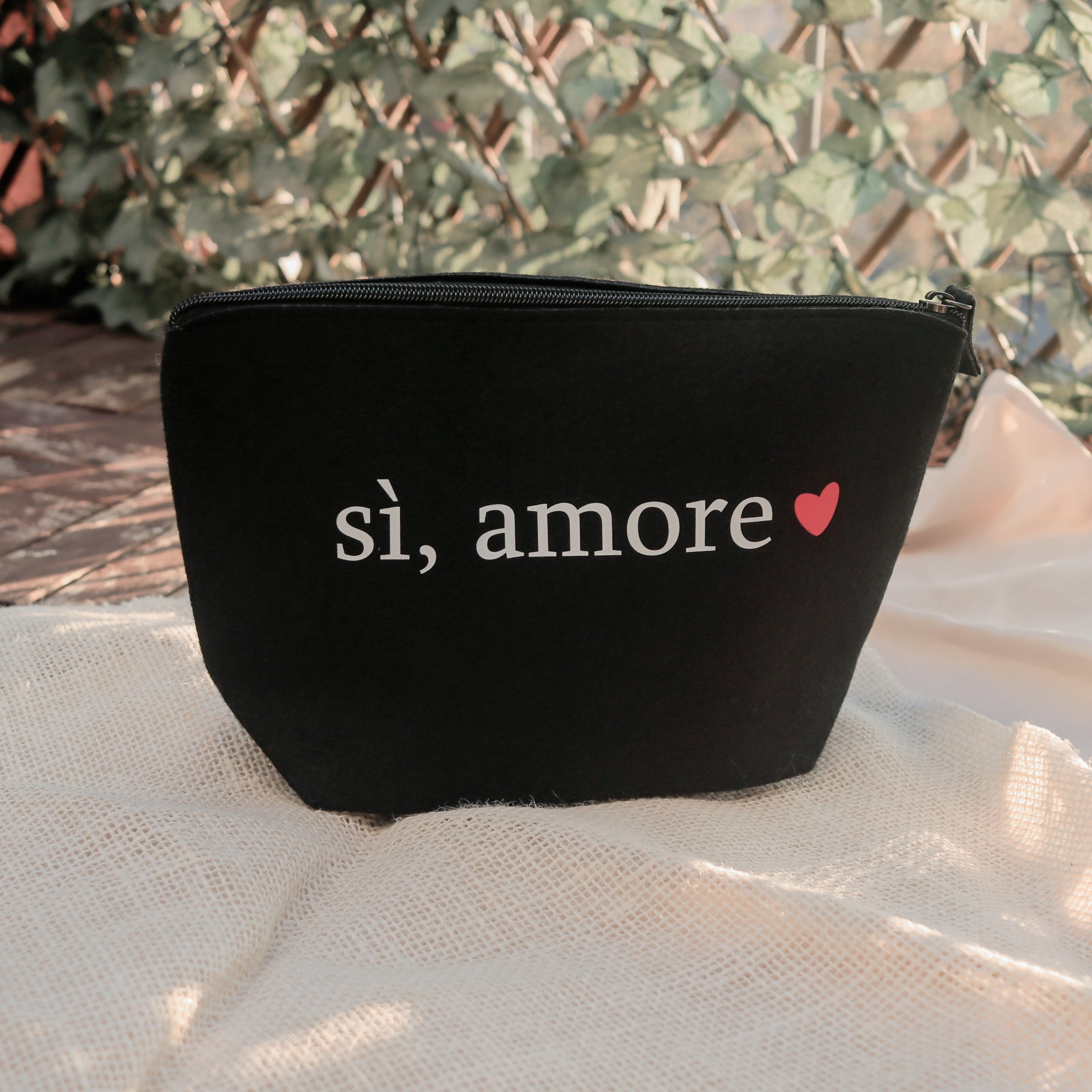 Sì Amore Tasche Schwarz