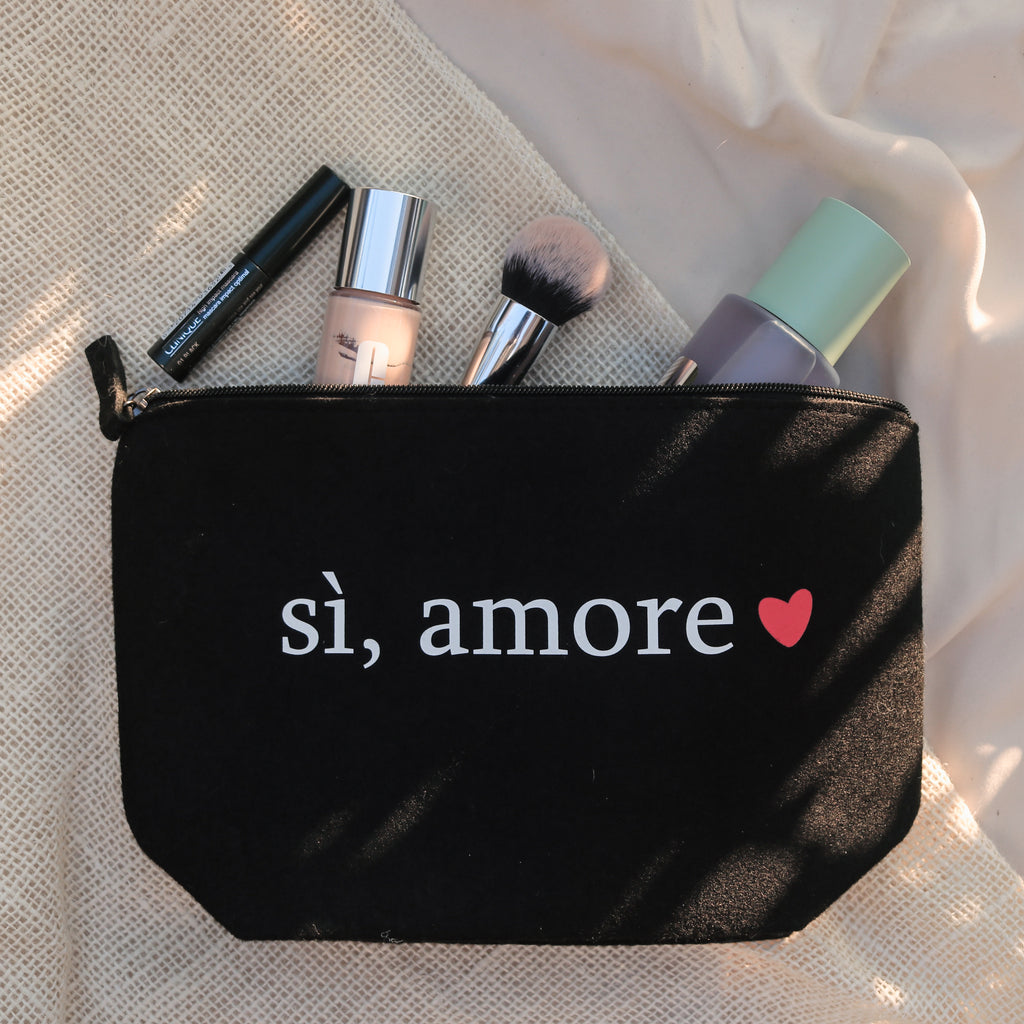 Sì Amore Tasche Schwarz
