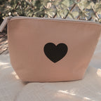 Herz Tasche Beige