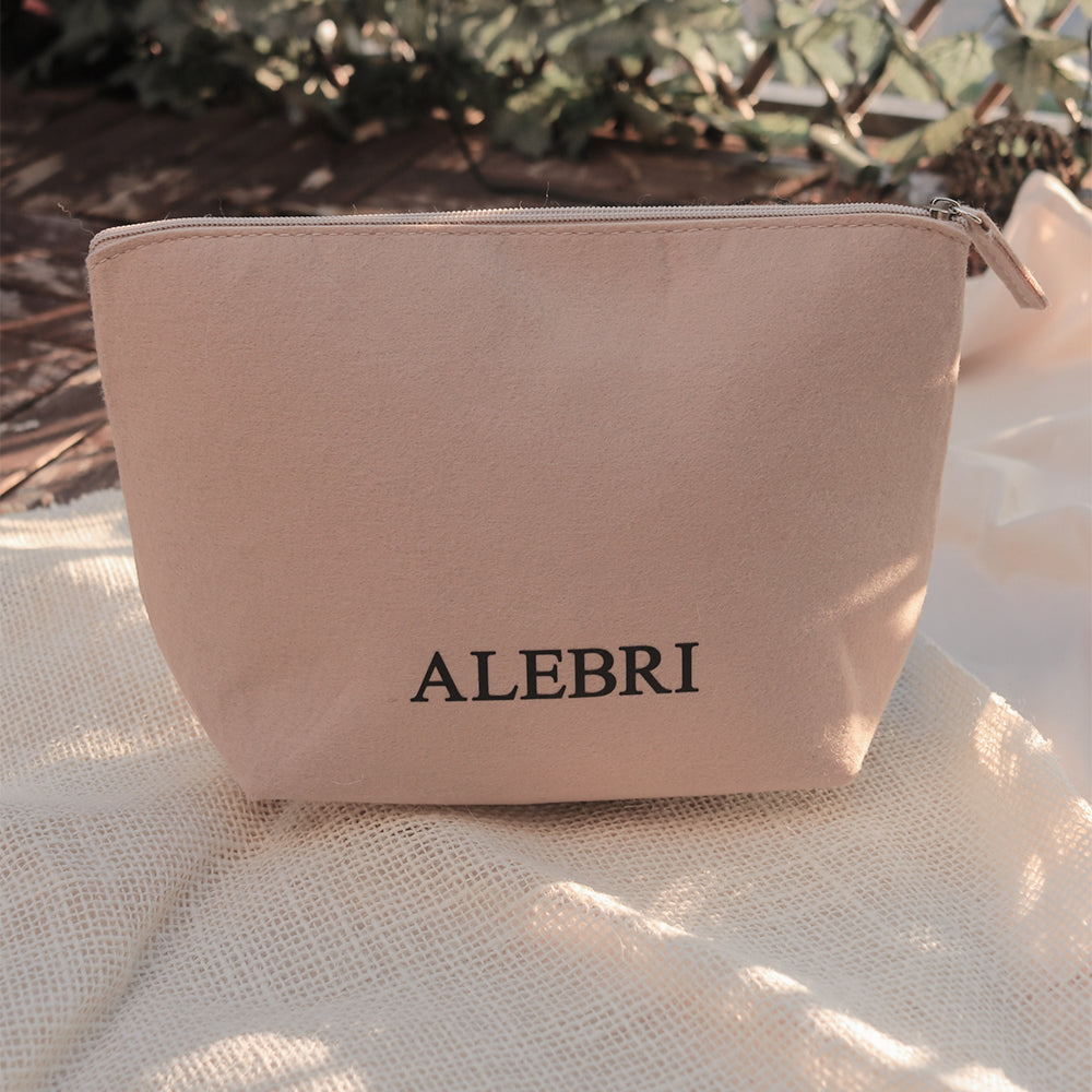 Herz Tasche Beige