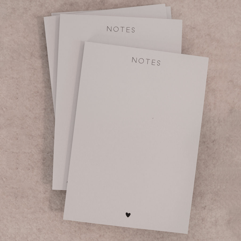 Love Notizblock A5 Handgemacht