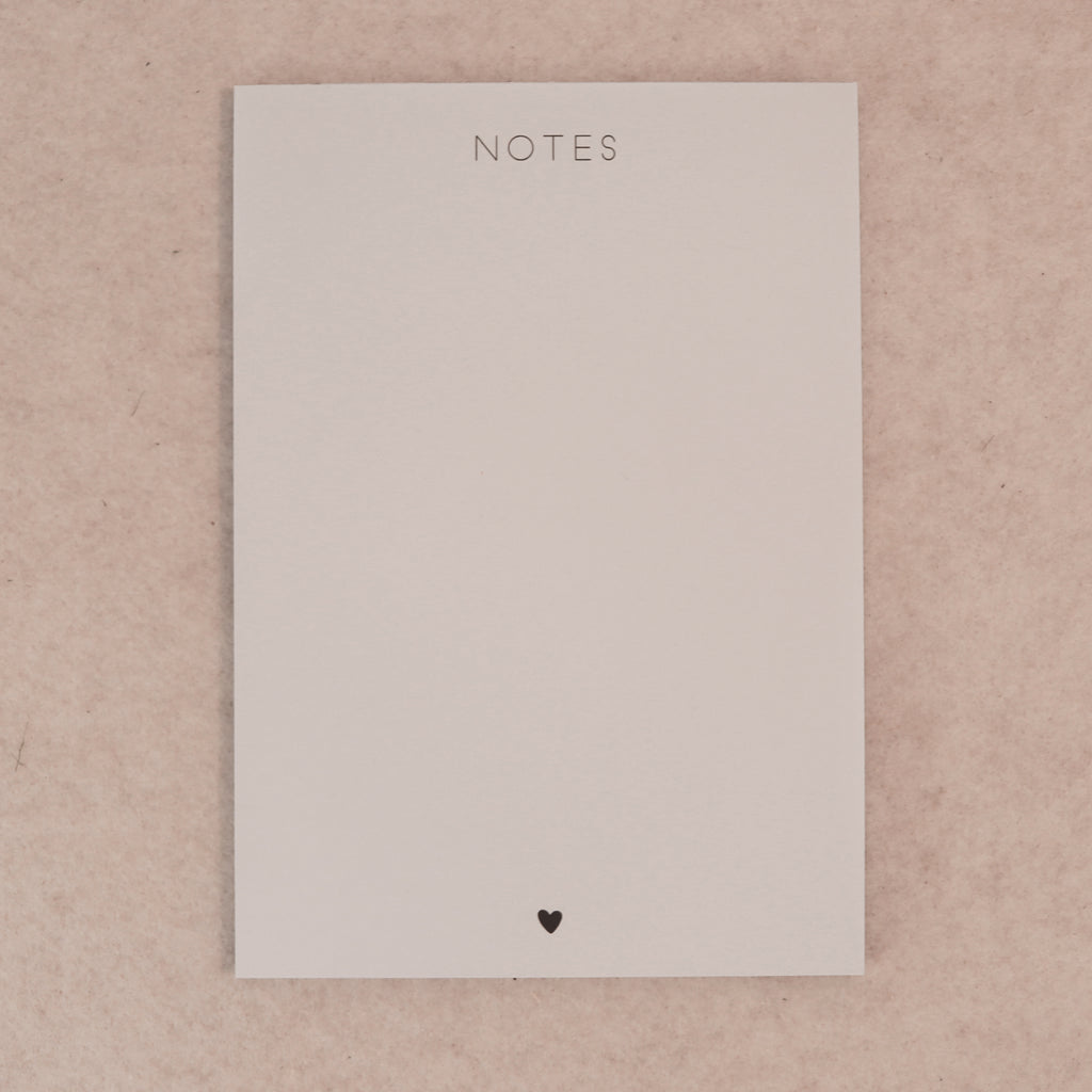 Love Notizblock A5 Handgemacht