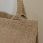 Jutetasche Hase