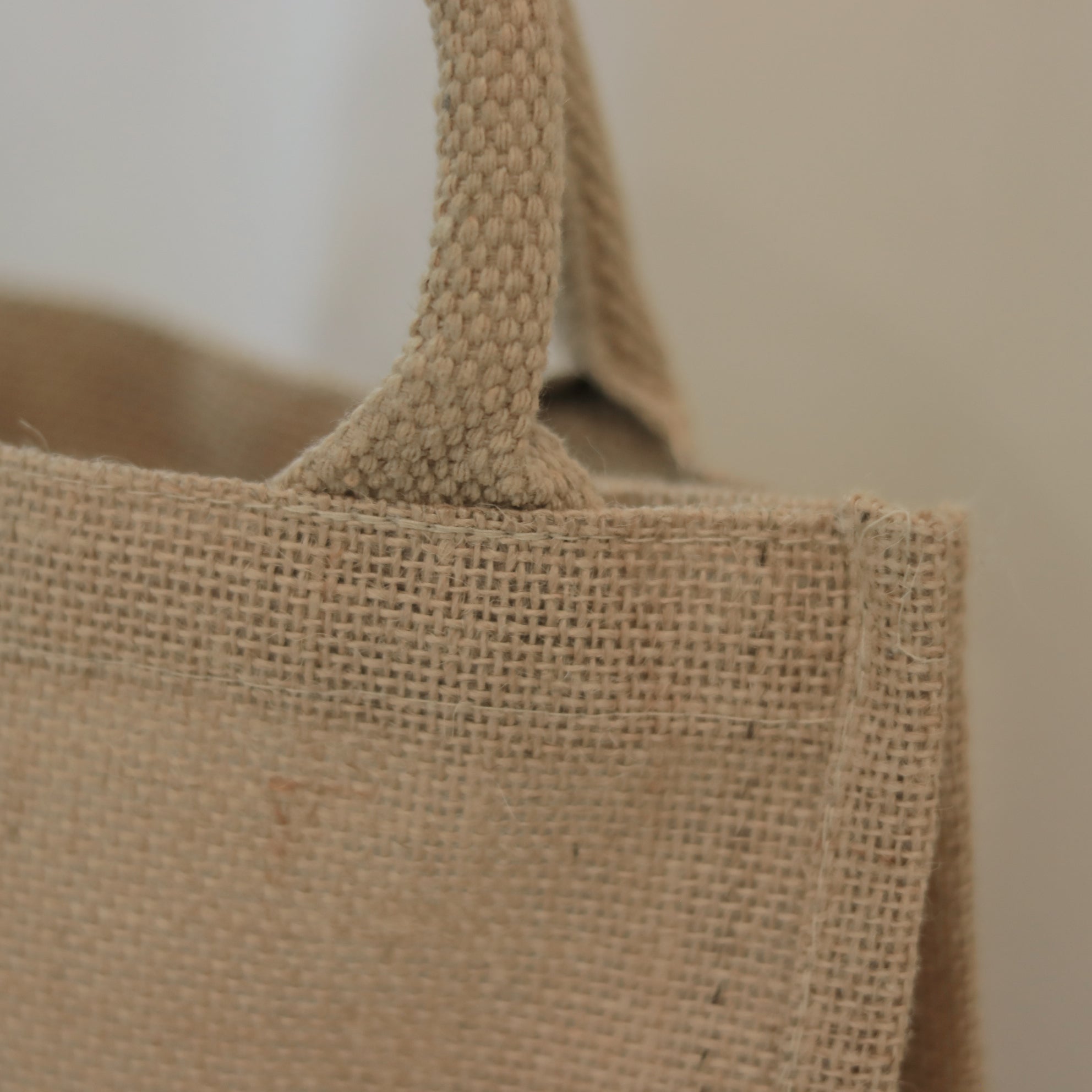 Jutetasche Hase