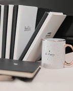 Notebook Heart White A5