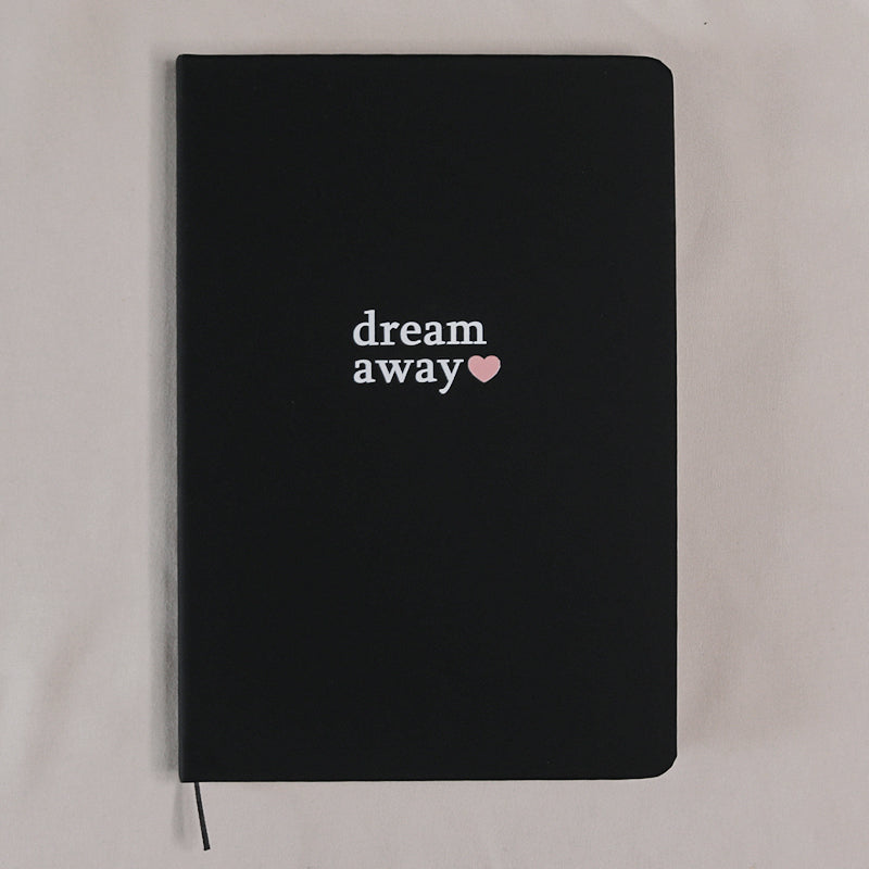Notizbuch Dream Away Schwarz A5