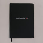 Notizbuch Inspirational Schwarz