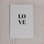 Notebook Love White A5