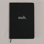 Notizbuch Meh Schwarz A5
