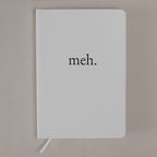 Notizbuch Meh Weiß A5