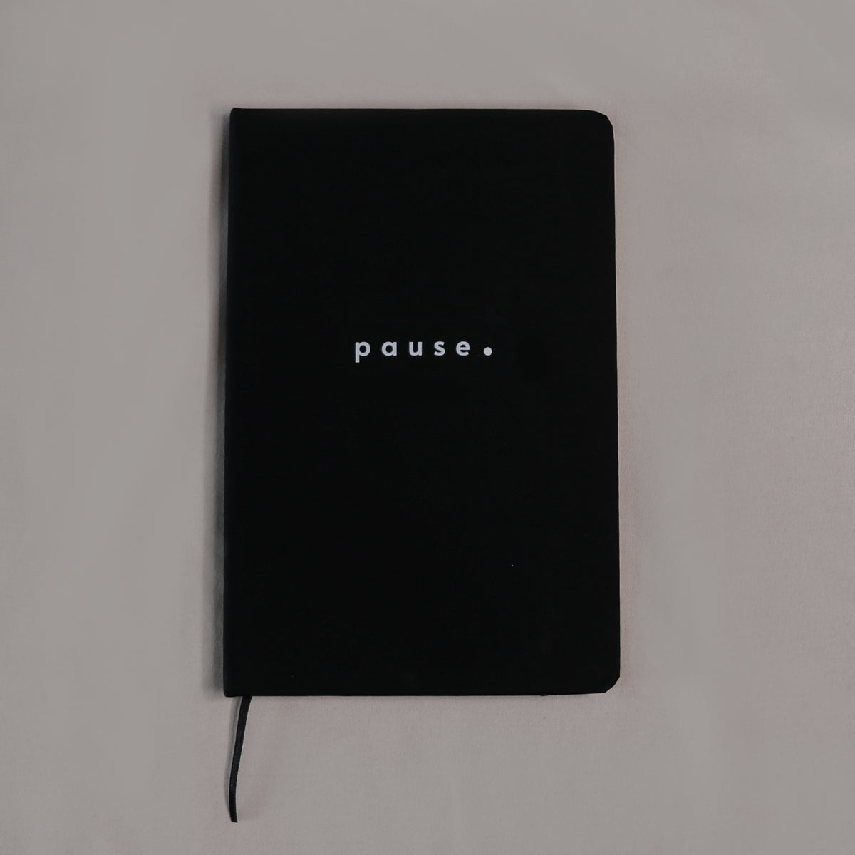Notizbuch Pause Schwarz A5