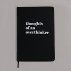 Notizbuch Overthinker Schwarz