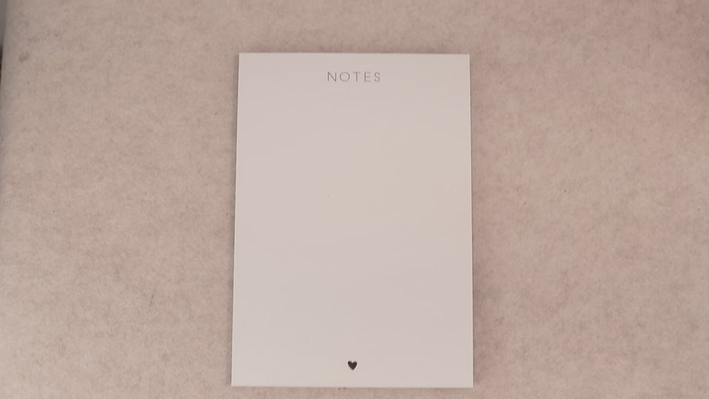 Love Notizblock A5 Handgemacht