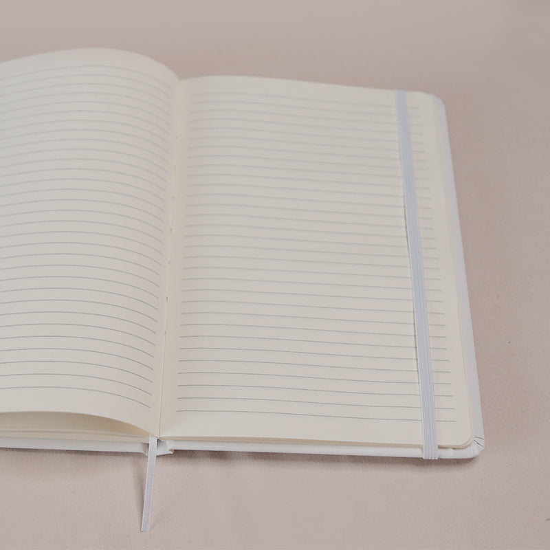 Notizbuch Hard Work Weiß