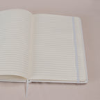 Notizbuch Hard Work Weiß