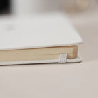 Notizbuch Hard Work Weiß